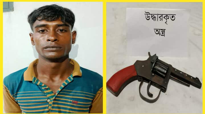চাটমোহরে র‌্যাবের অভিযানে বিদেশী রিভলবারসহ যুবক আটক