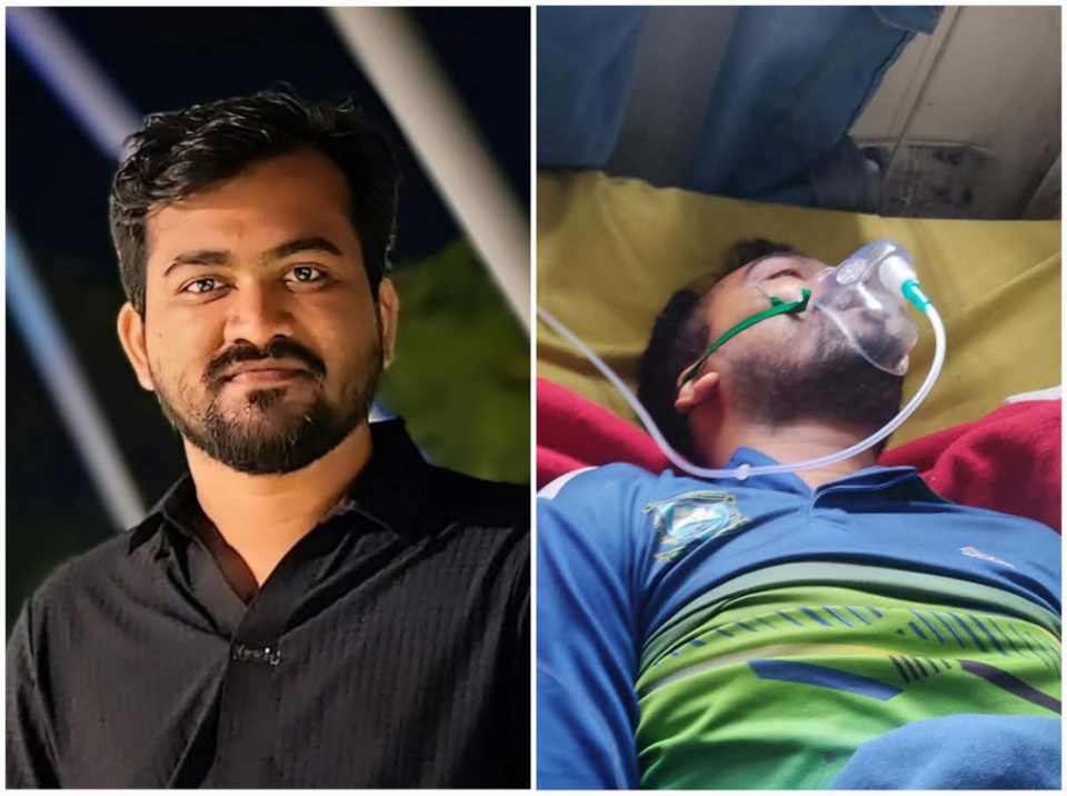 ভারতের হাসপাতালে জীবন-মৃত্যুর সন্ধিক্ষণে বড়াইগ্রামের সাংবাদিক তানিউল করিম জীম